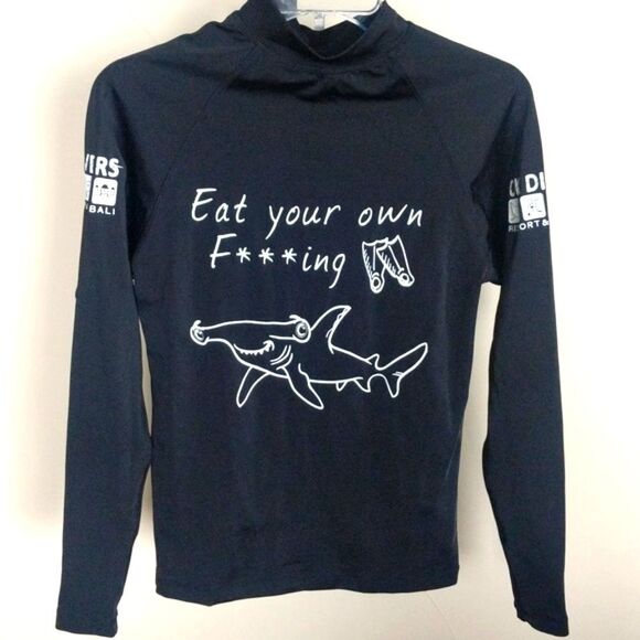 No Brand Other - Rash Guard With Shark Motif